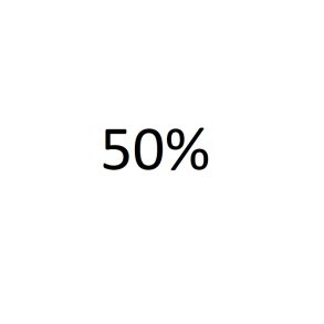 50% rabat