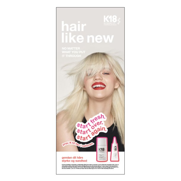 K18 Banner Hair Like New